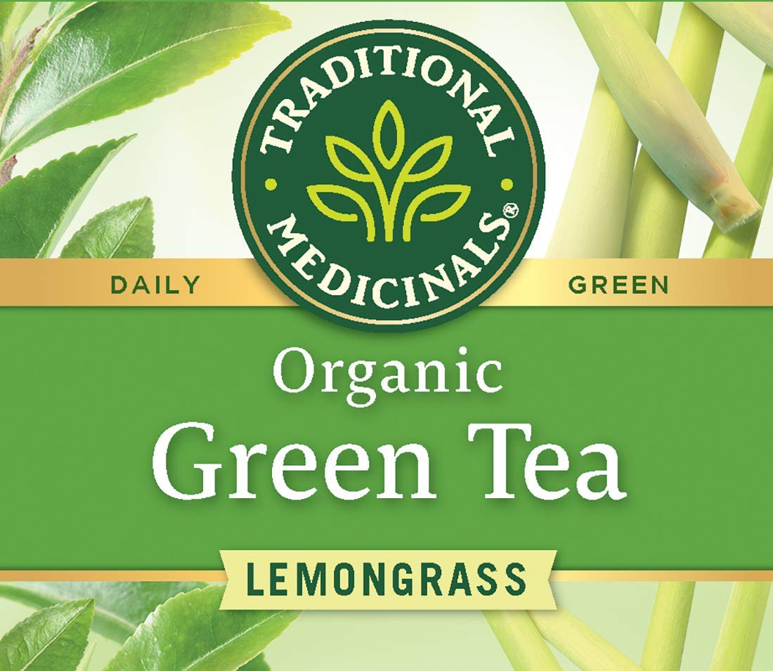 Traditional Medicinals Organic Green Tea Lemongrass Herbal Tea, Health Support, (Pack of 2) - 32 Tea Bags Total - Image 6