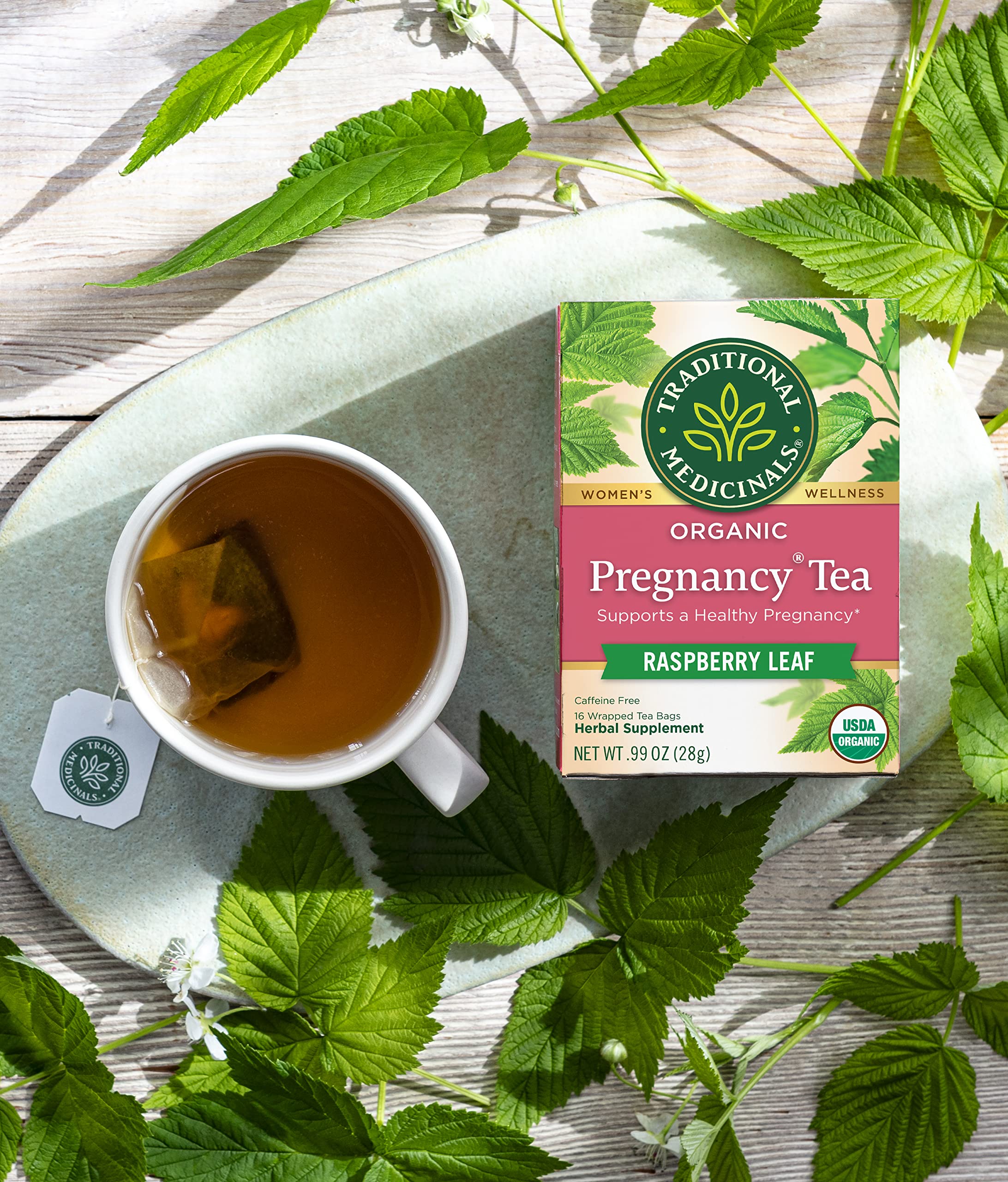 TRADITIONAL MEDICINALS HERB TEA,OG1,PREGNANCY, 16 BAG - Image 8