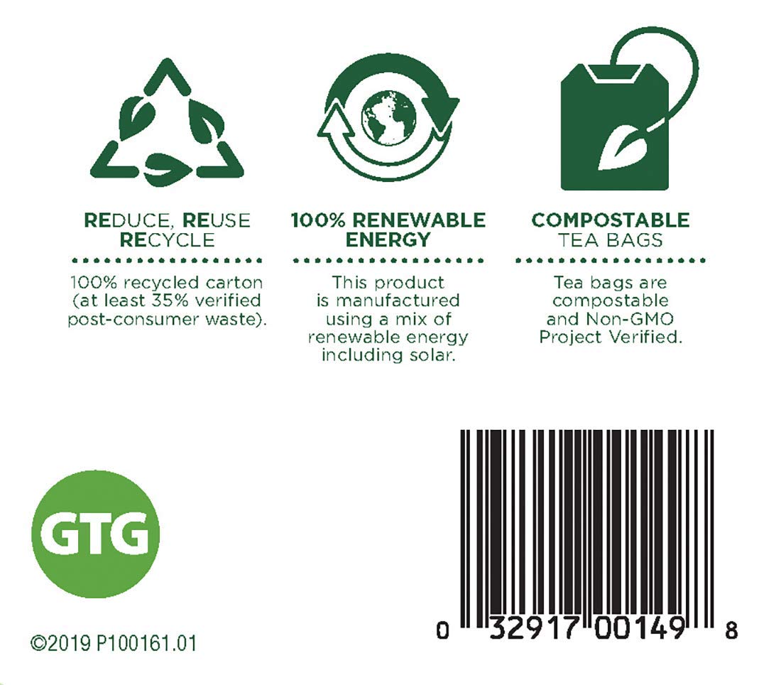 Traditional Medicinals Organic Green Tea Ginger Herbal Tea, Promotes Healthy Digestion, (Pack of 2) Total 32 Tea Bags - Image 7