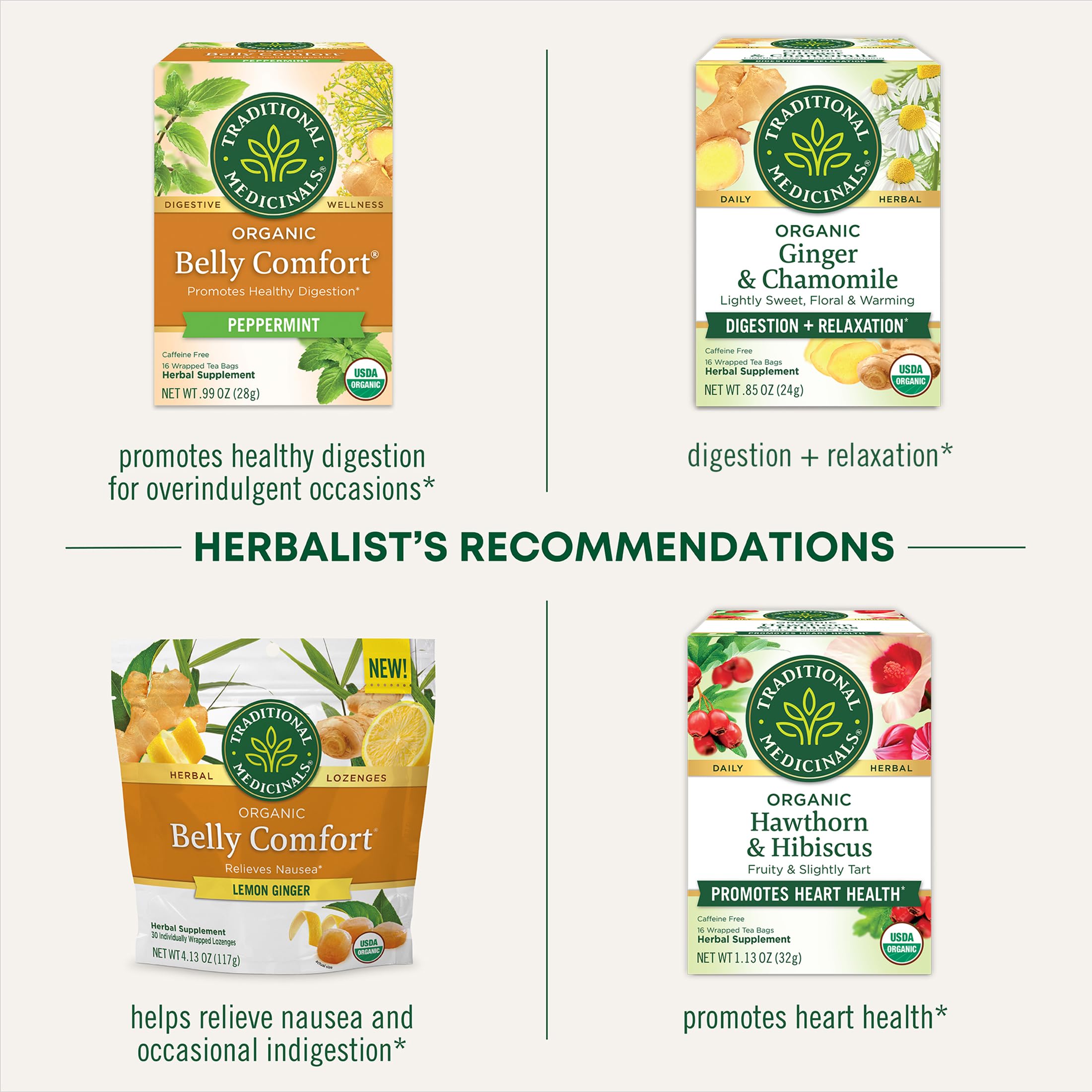 Traditional Medicinals Tea, Organic Ginger Aid, Promotes Healthy Digestion, Kosher, Non-GMO, Caffeine-Free, Compostable - 96 Tea Bags (6 Pack) - Image 6