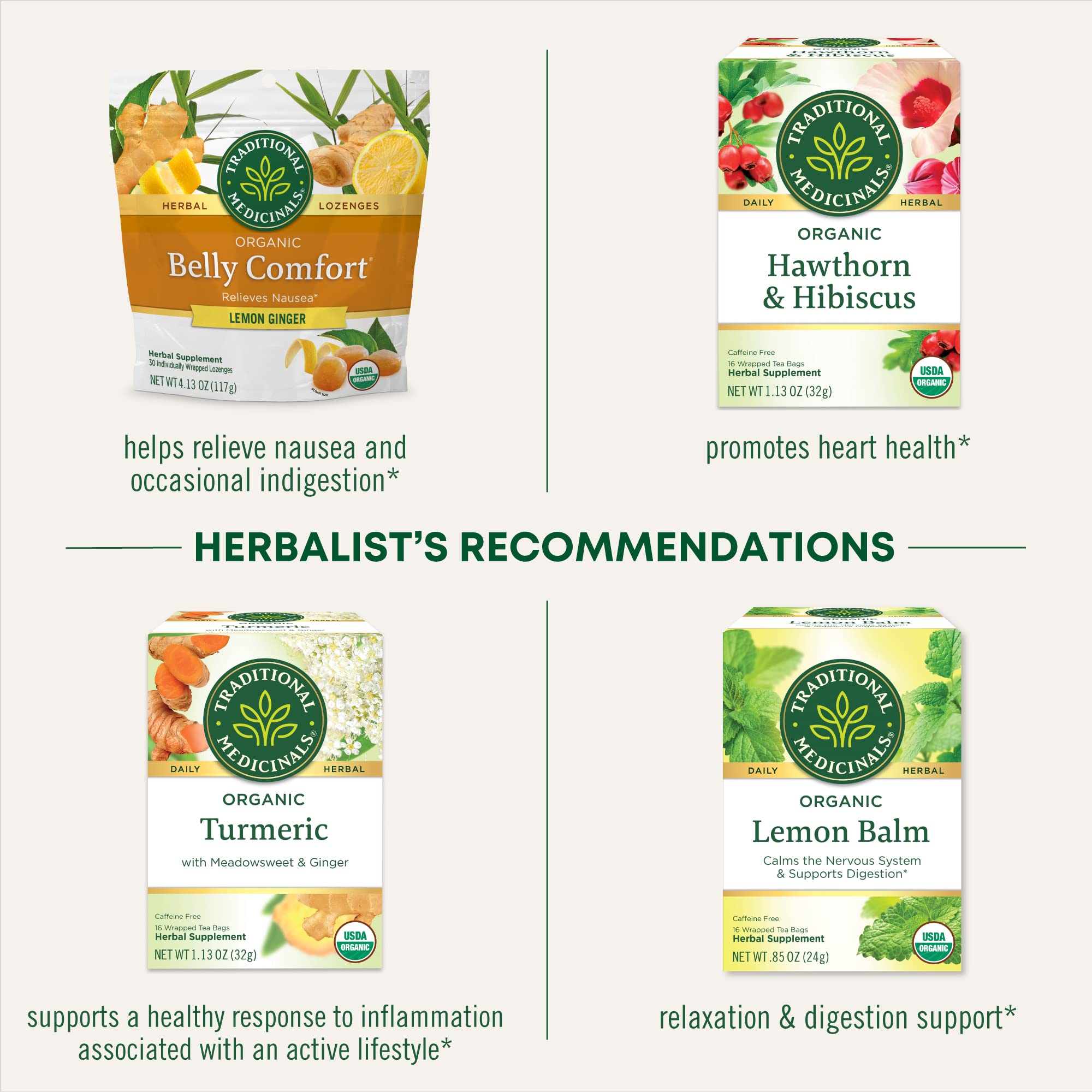 Traditional Medicinals Tea, Organic Ginger, Healthy Digestion, Pleasantly Spicy & Warming, Kosher, Non-GMO, Caffeine-Free, Compostable - 96 Tea Bags (6 Pack) - Image 7