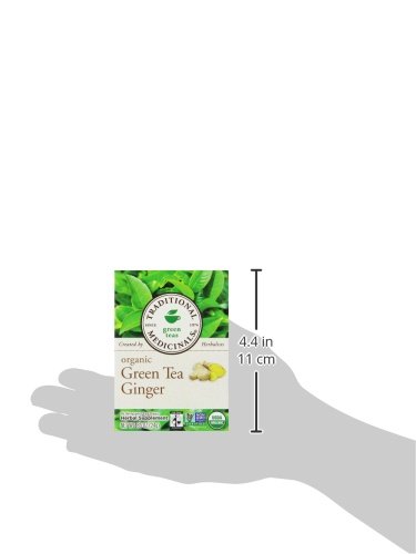 Traditional Medicinals Tea, Organic Green Tea Ginger, Promotes Healthy Digestion, 96 Tea Bags (6 Pack) - Image 9