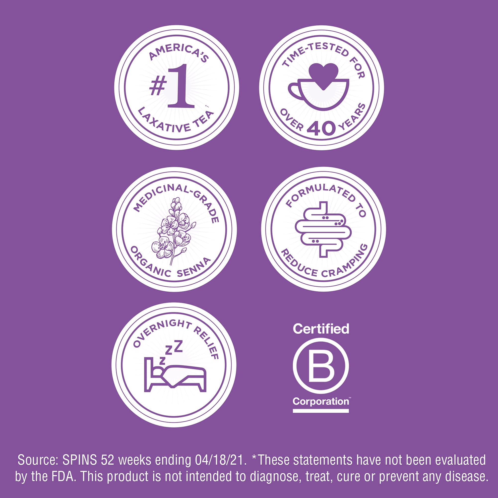 Traditional Medicinals Tea, Organic Smooth Move Peppermint, Relieves Occasional Constipation, Senna, 96 Tea Bags (6 Pack) - Image 8